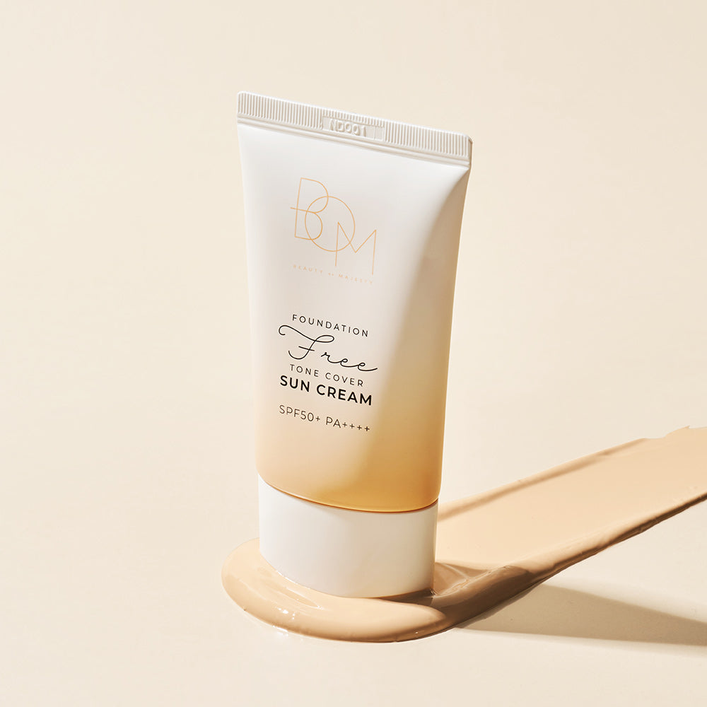 B.O.M. Foundation Free Tone Cover Sun Cream