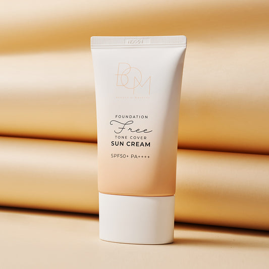 B.O.M. Foundation Free Tone Cover Sun Cream