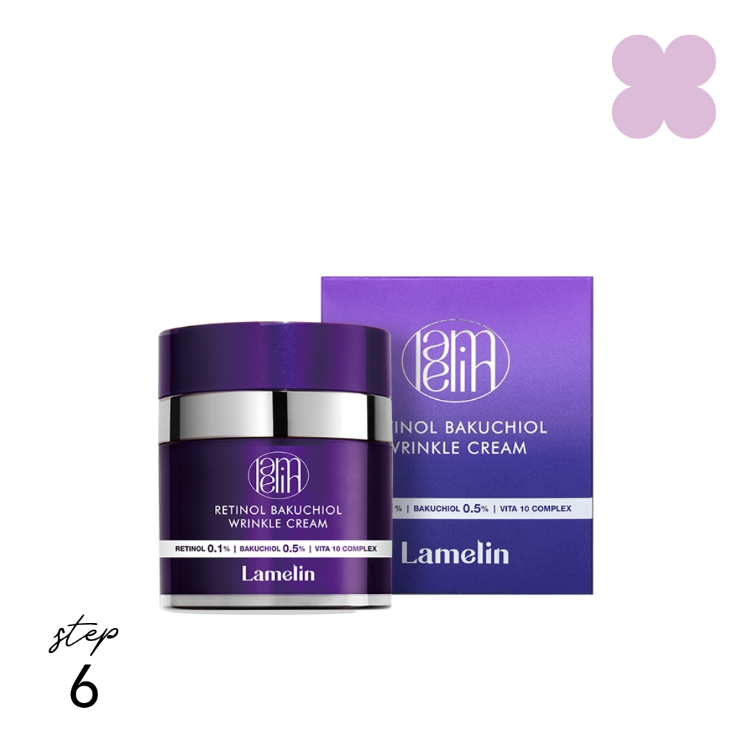 Lamelin Retinol Bakuchiol Wrinkle Cream (Crema Rellenadora De Arrugas Gratis)