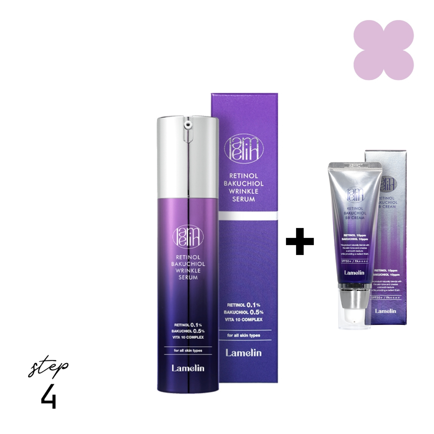 Lamelin Retinol Bakuchiol Wrinkle Serum (BB Cream Gratis)