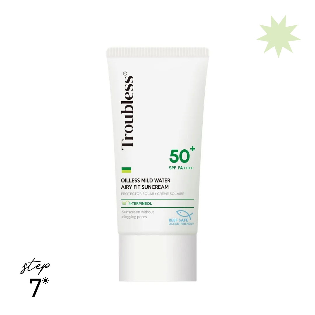 Troubless Oilless Water Airy Fit Sunscreen