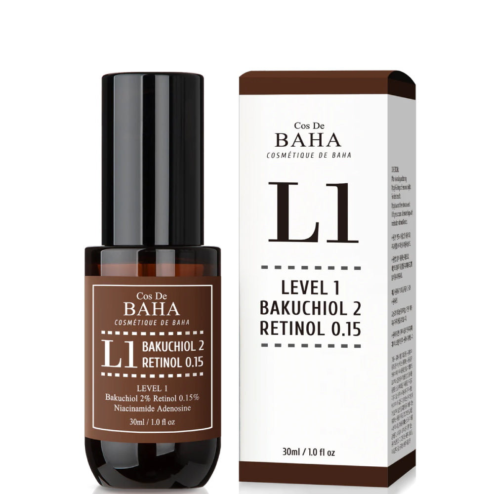 Cos De BAHA (L1) Bakuchiol 2% + Retinol Serum