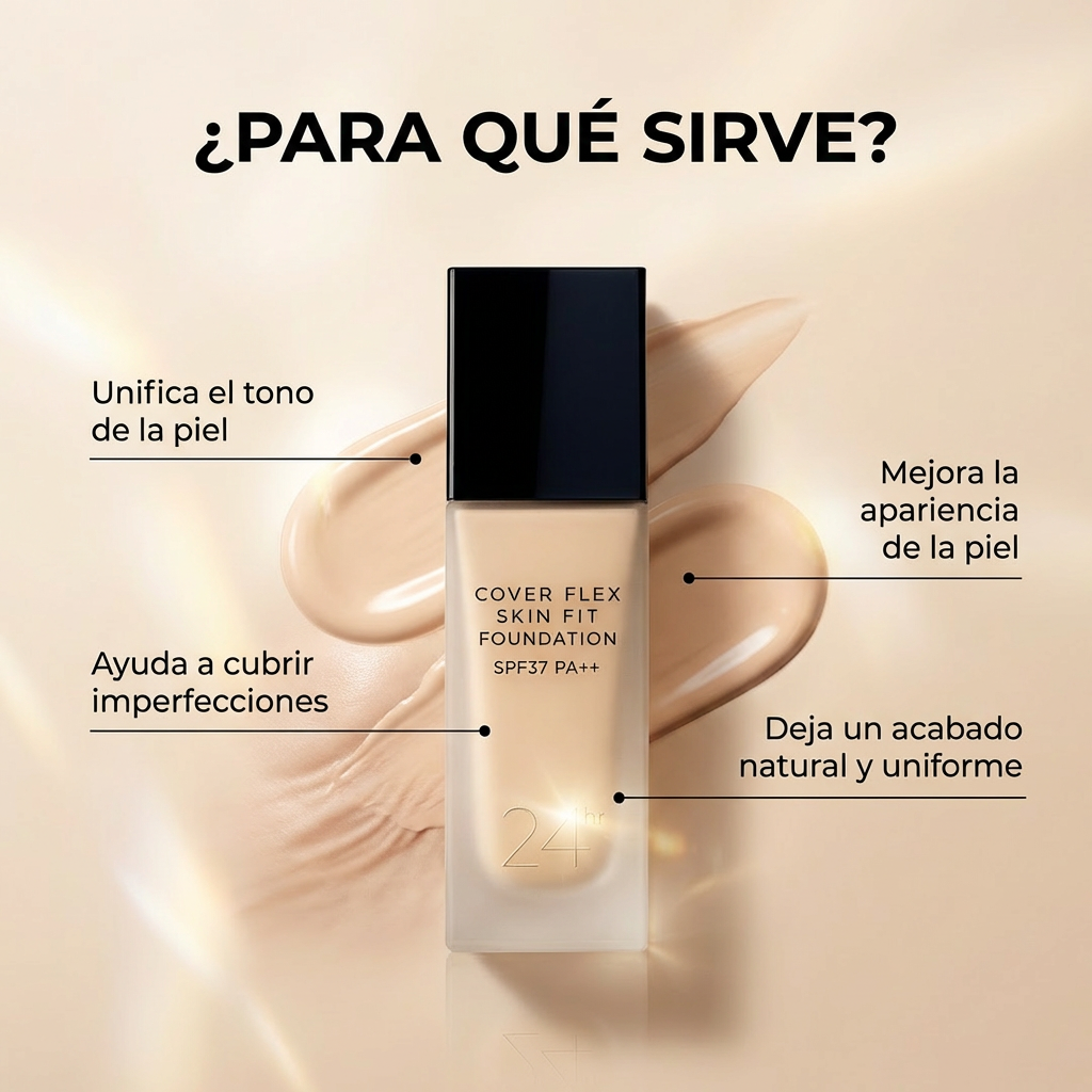 B.O.M. Cover Flex Skin Fit Foundation