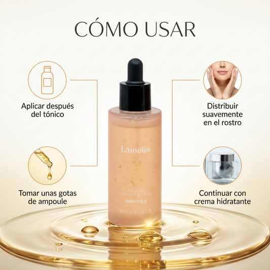 Lamelin 24k Gold Collagen Peptide Ampoule