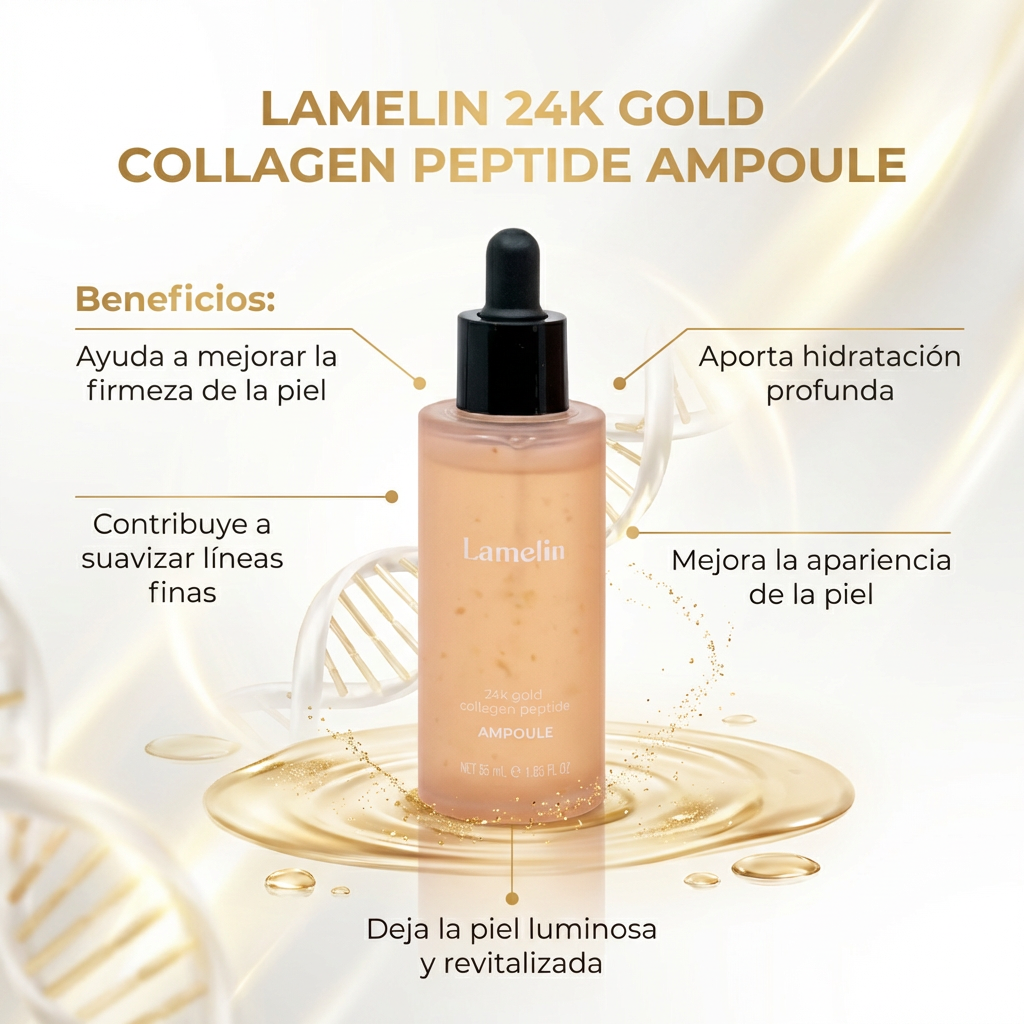 Lamelin 24k Gold Collagen Peptide Ampoule