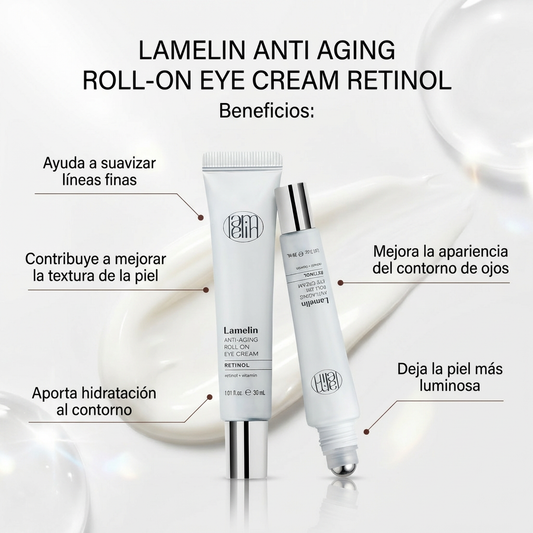 Lamelin Anti Aging Roll On Eye Cream Retinol
