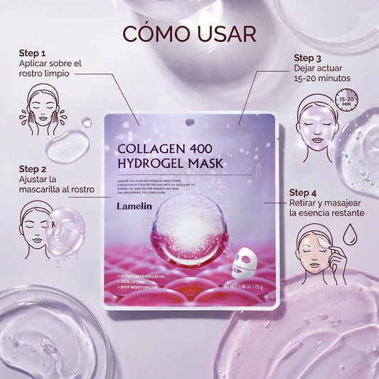Lamelin Collagen 400 Hydrogel Mask (1EA)
