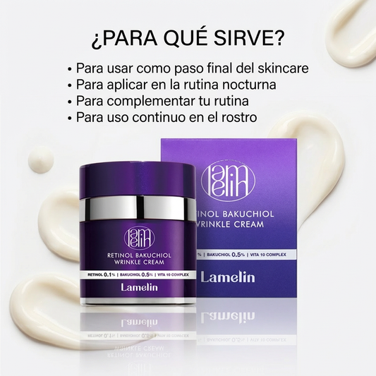 Lamelin Retinol Bakuchiol Wrinkle Cream