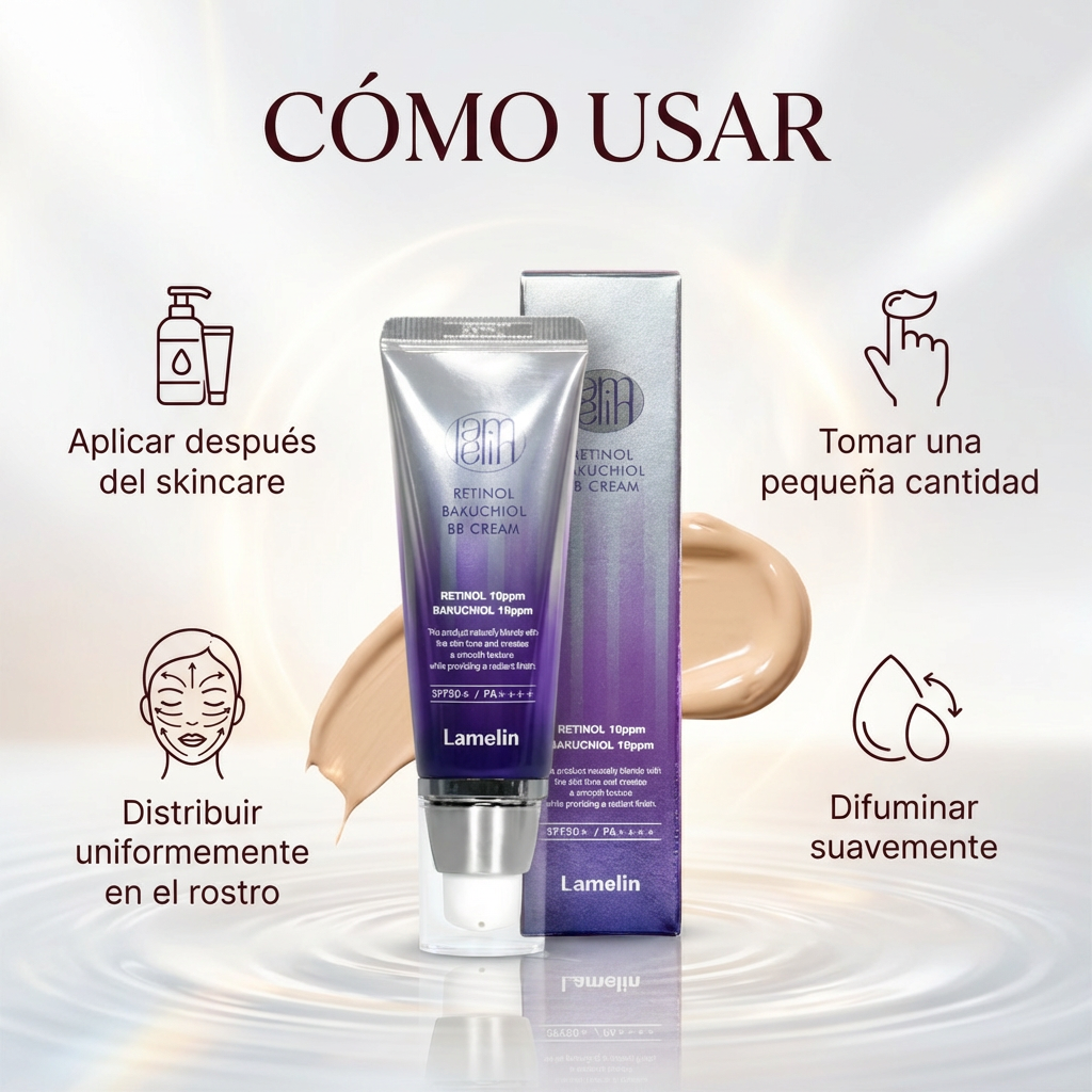 Lamelin Retinol Bakuchiol BB Cream