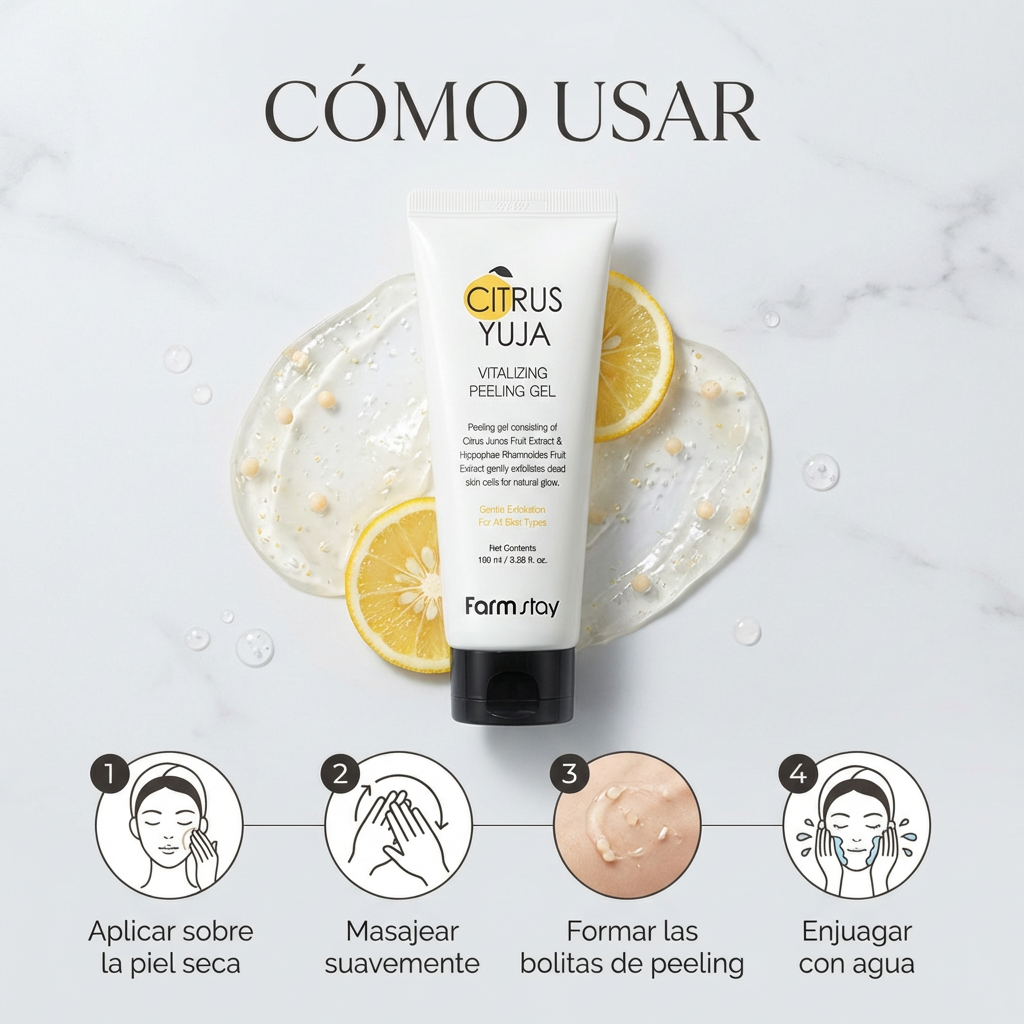 Farmstay Citrus Yuja Vitalizing Peeling Gel