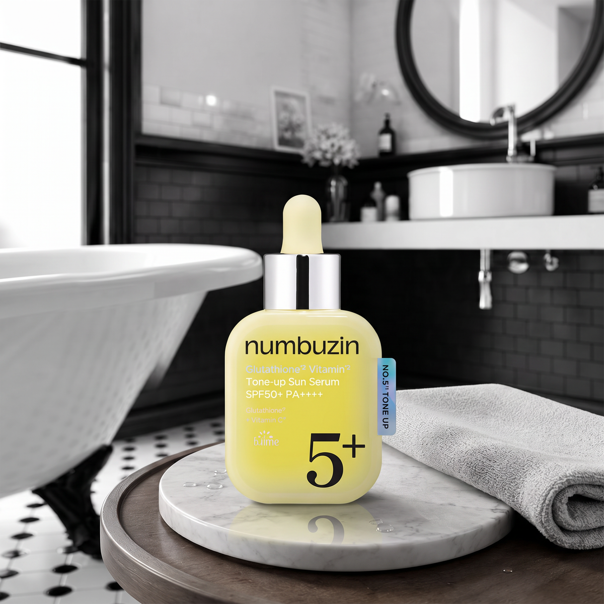 Numbuzin No.5+ Glutathione Vitamin Tone-Up Sun Serum