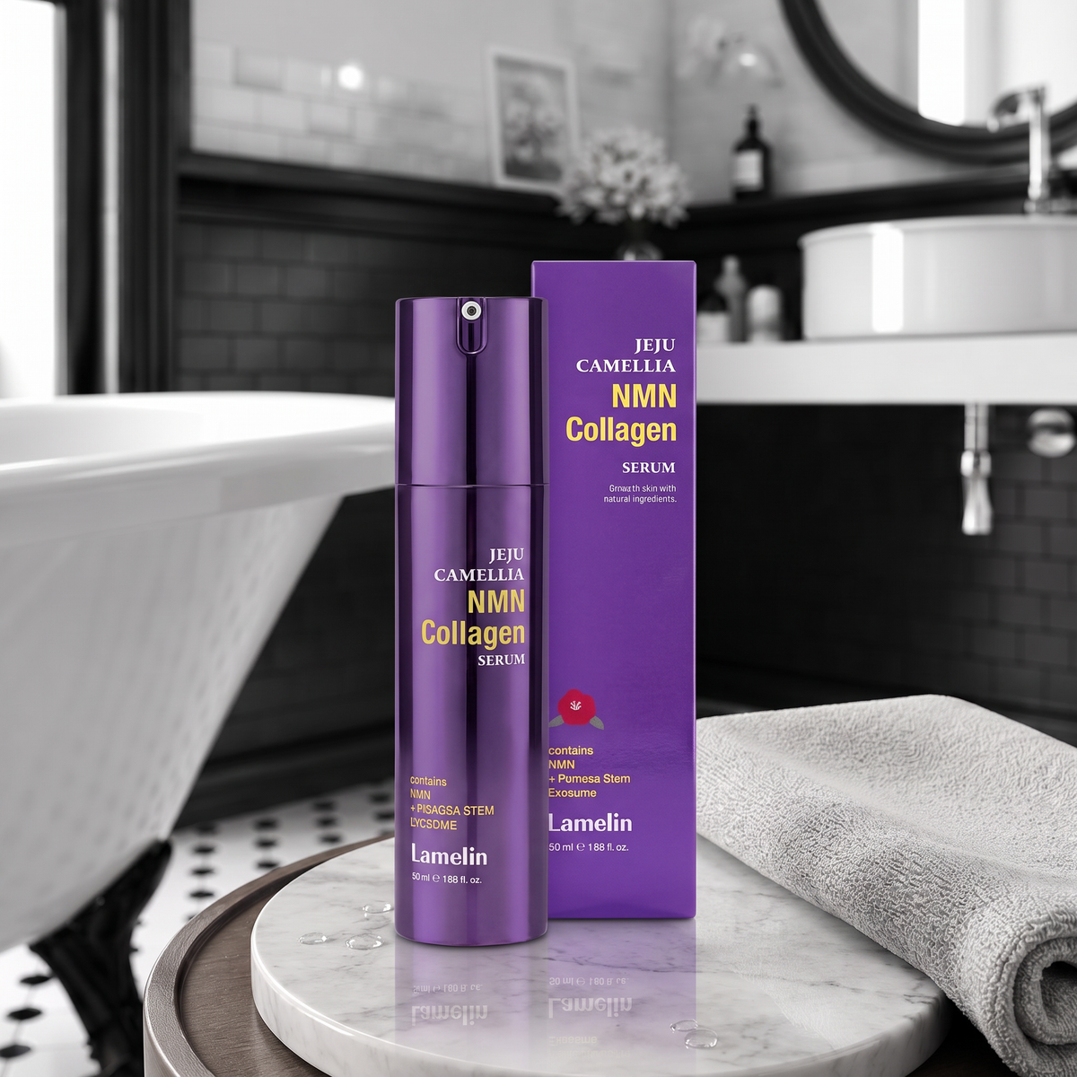 Lamelin Jeju Camellia NMN Collagen Serum