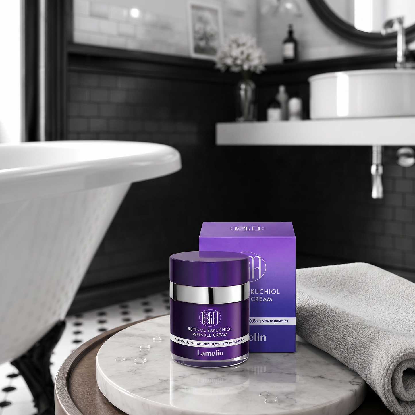 Lamelin Retinol Bakuchiol Wrinkle Cream