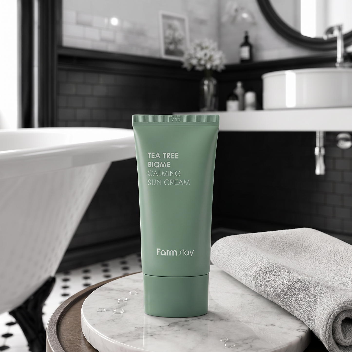 Farmstay Tea Tree Biome Calming Sun Cream