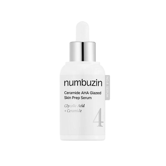 Numbuzin No.4 Ceramide AHA Glazed Skin Prep Serum