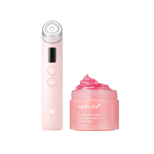 Medicube Age R Booster Ex Pink + Collagen Jelly Cream