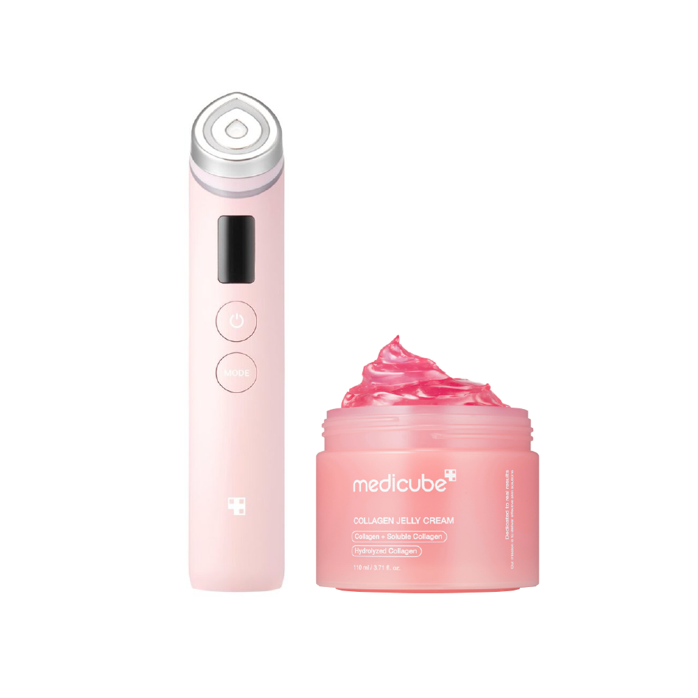 Medicube Age R Booster Ex Pink + Collagen Jelly Cream 50ml