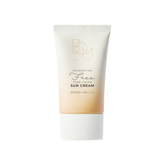 B.O.M. Foundation Free Tone Cover Sun Cream