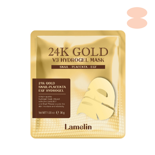 Lamelin 24k Gold V3 Hydrogel Mask (1EA)