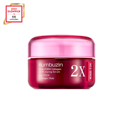 Numbuzin No.2 Rose PDRN Collagen 2X Plumping Serum