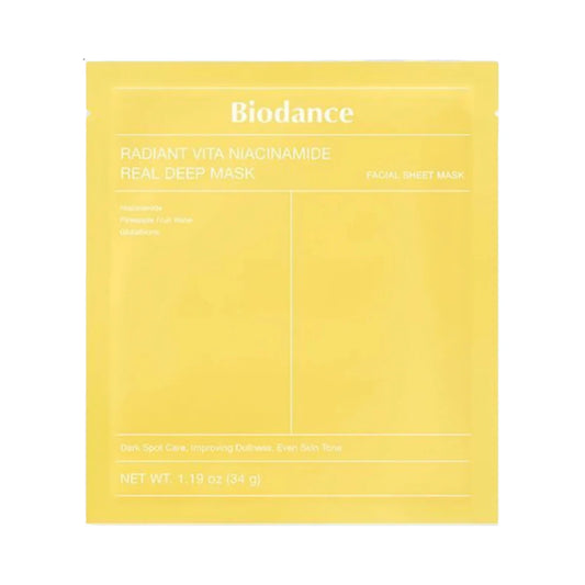Biodance Radiant Vita Niacinamide Real Deep Mask (1 sheet)