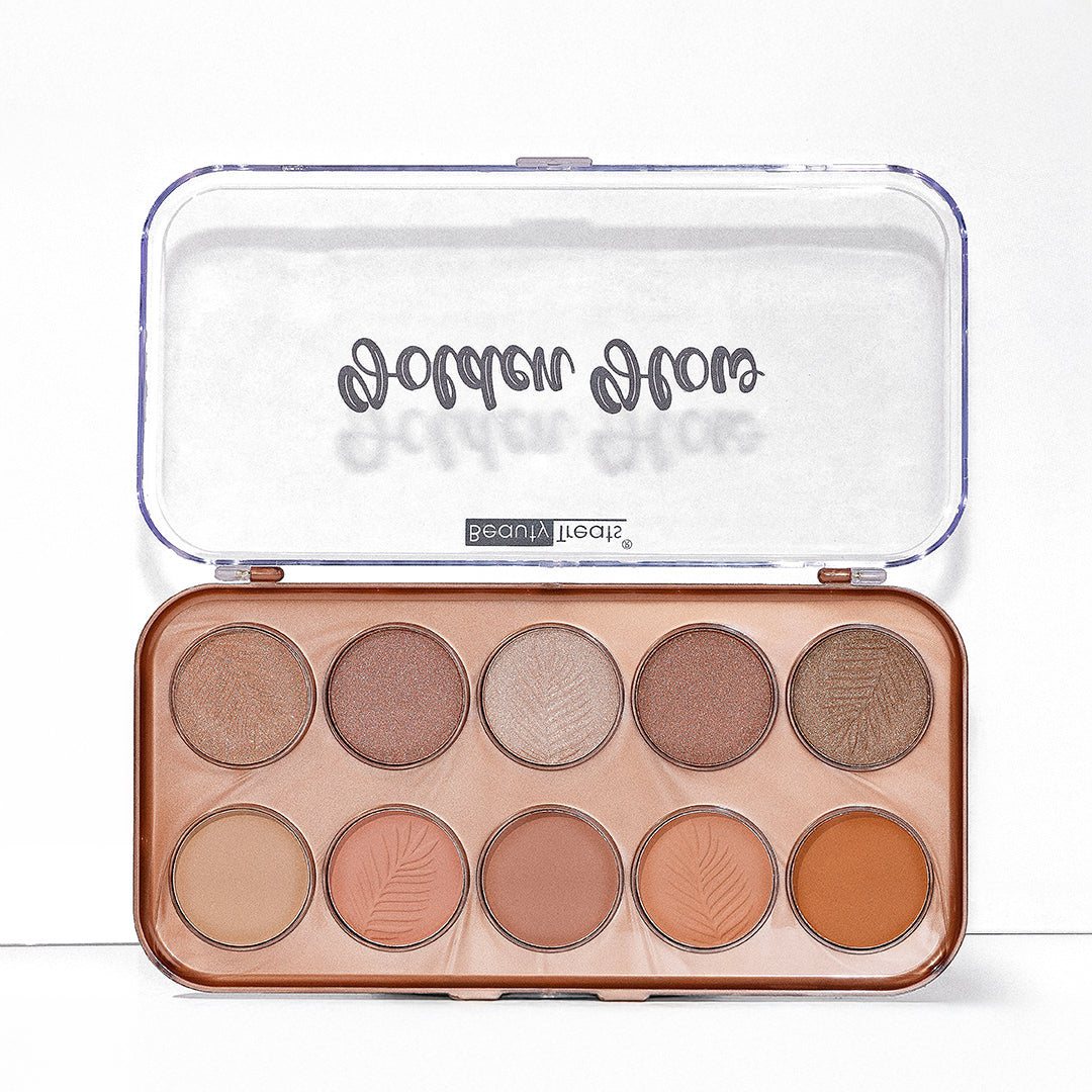 Beauty Treats Golden Glow Face Palette (Paleta De Bronceadores)