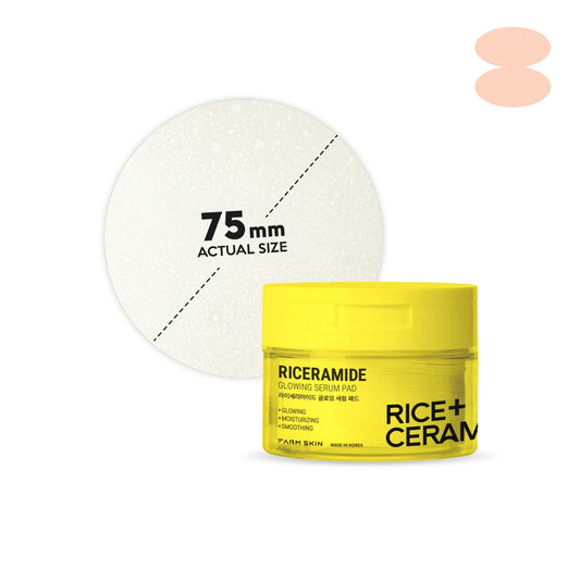 Farmskin Riceramide Glow Serum Pad