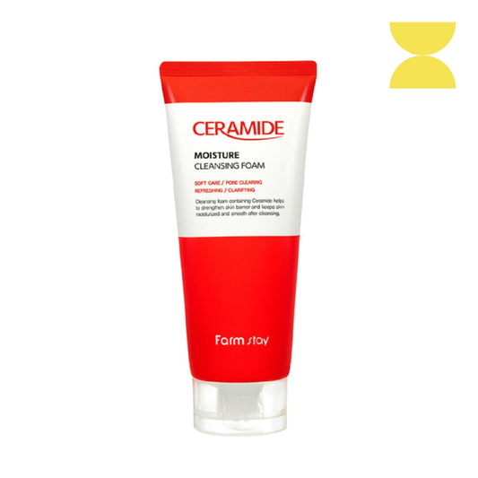 Farmstay Ceramide Moisture Cleansing Foam