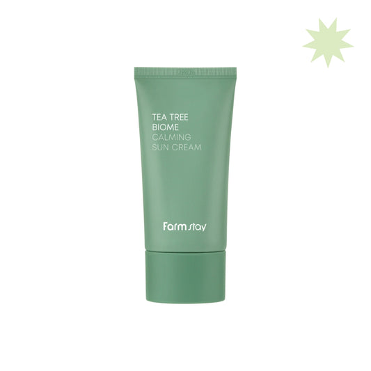 Farmstay Tea Tree Biome Calming Sun Cream