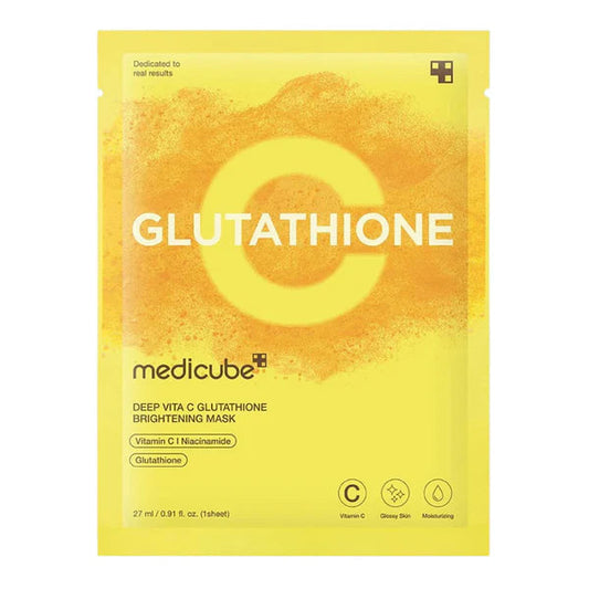 Medicube Deep Vita C Glutathione Brightening Mask (1 sheet)