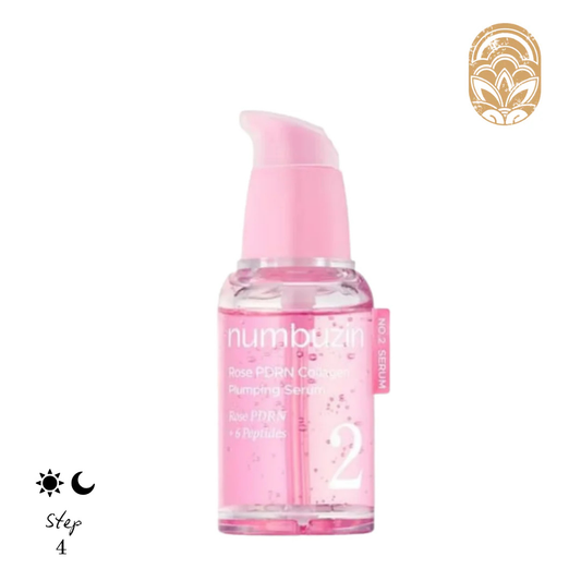 Numbuzin No.2 Rose PDRN Collagen Plumping Serum