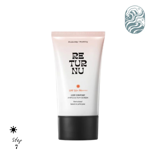 Returnu Deep Comfort Ampoule Sunscreen