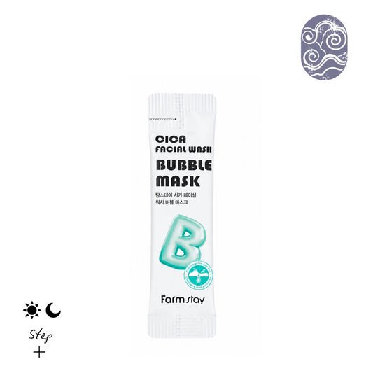 Farmstay Cica Facial Wash Bubble Mask
