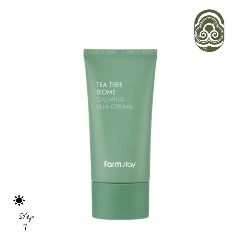 Farmstay Tea Tree Biome Calming Sun Cream