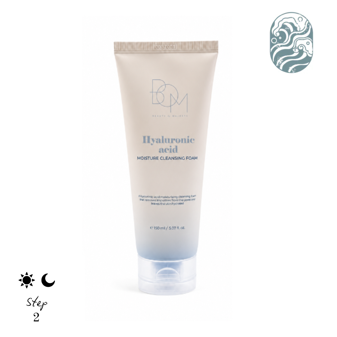 B.O.M. Hyaluronic Acid Moisture Cleansing Foam
