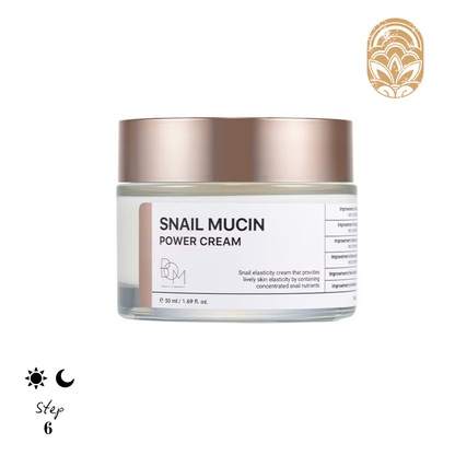 B.O.M. Snail Mucin Power Cream