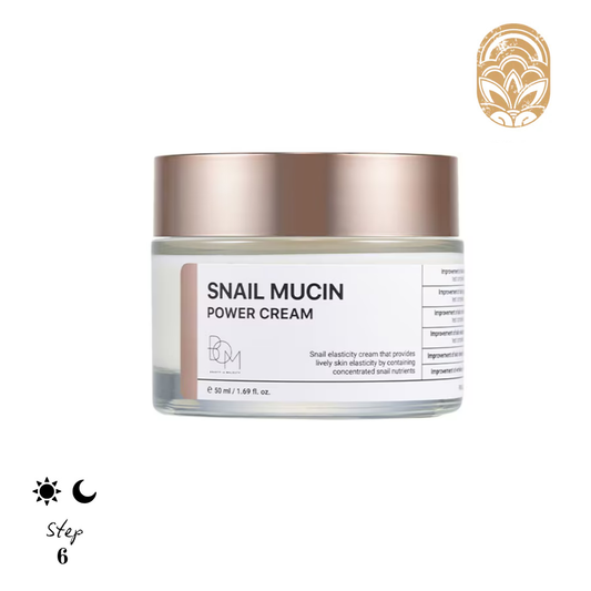 B.O.M. Snail Mucin Power Cream