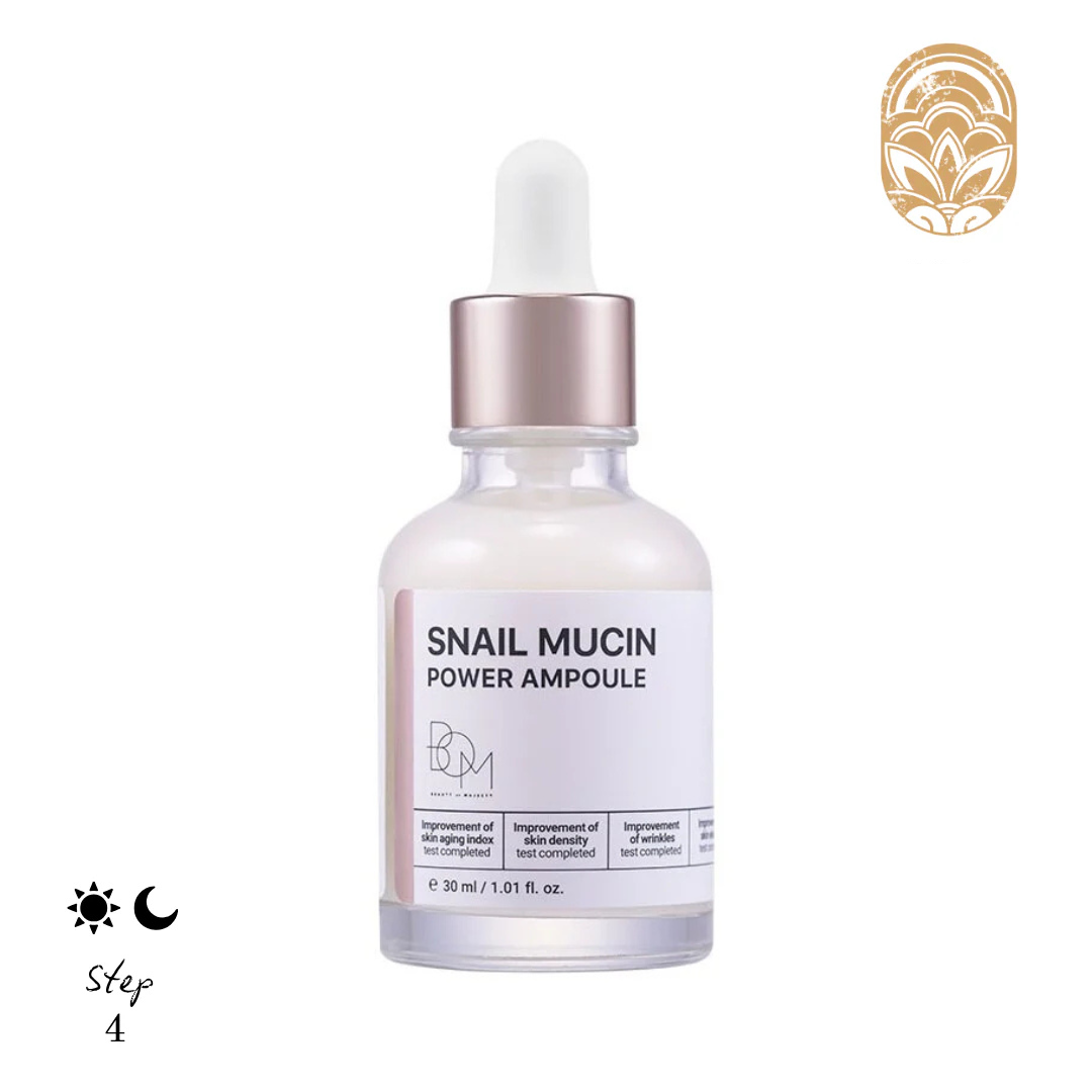 B.O.M. Snail Mucin Power Ampoule