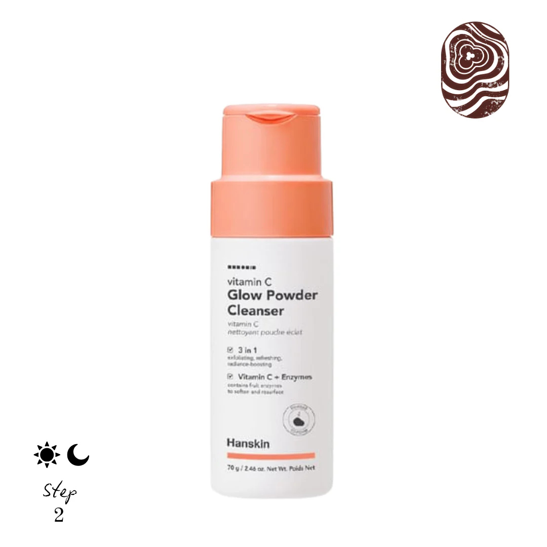 Hanskin Vitamin C Glow Powder Cleanser