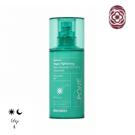 Hanskin Magic Tightening Pore Booster 100 Shot Ampoule