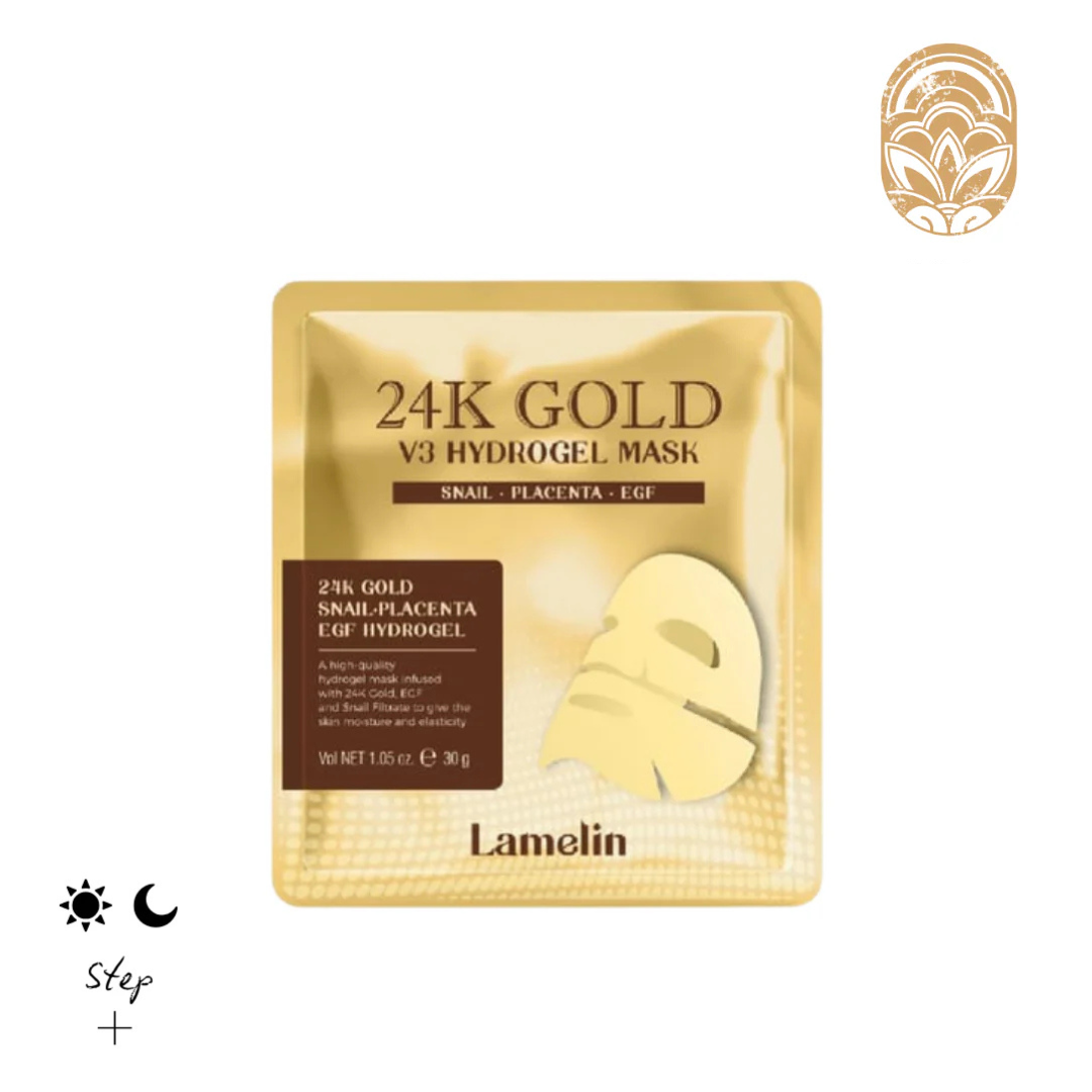 Lamelin 24k Gold V3 Hydrogel Mask (1EA)