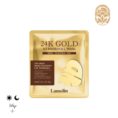 Lamelin 24k Gold V3 Hydrogel Mask (1EA)