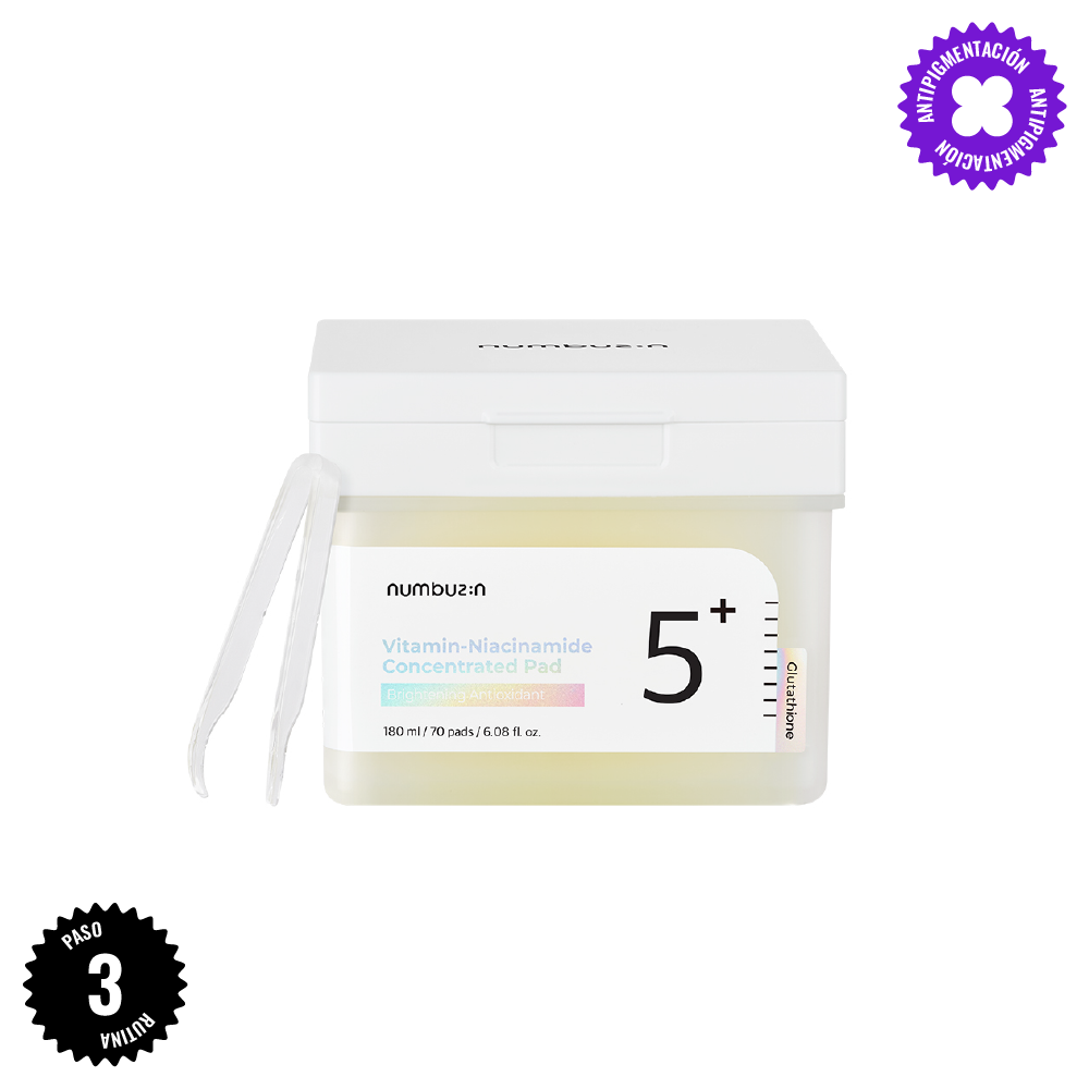 Numbuzin No.5 + Vitamin-Niacinamide Concentrated Pad