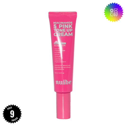 Nuibe Niacinamide 5 Pink Tone Up Cream