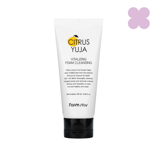 Farmstay Citrus Yuja Vitalizing Foam Cleansing