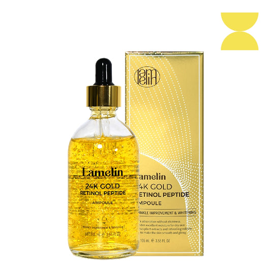 Lamelin 24k Gold Retinol Peptide Ampoule