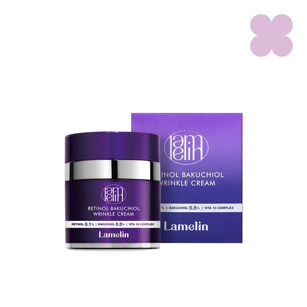 Lamelin Retinol Bakuchiol Wrinkle Cream