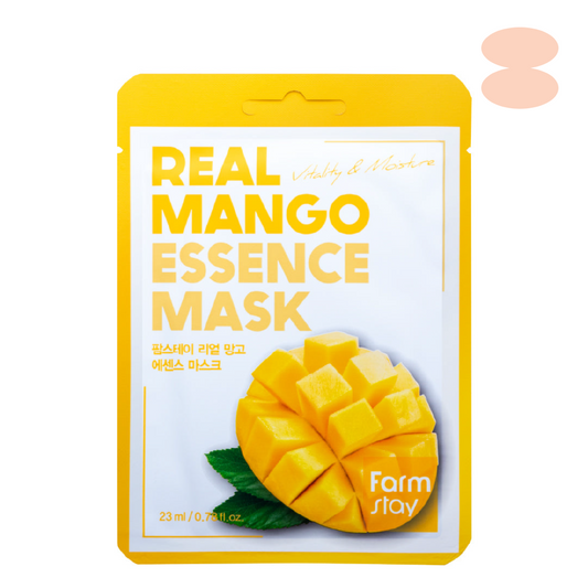 Farmstay Real Mango Essence Mask (1EA) 