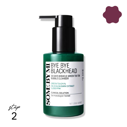 Some By Mi Bye Bye Blackhead 30 Days Miracle Green Tea Tox Bubble Cleanser