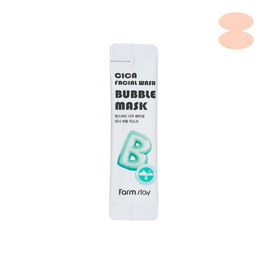 Farmstay Cica Facial Wash Bubble Mask